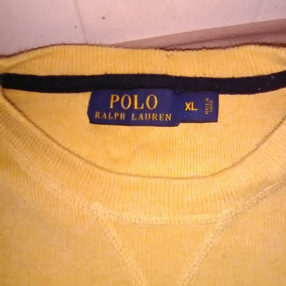 Polo shirt and sweater